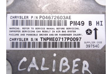 P04672603AE CENTRALITA AIRBAG DODGE CALIBER (PM) S 2007 P04672603AE 212257 DODGE - 1