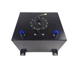 Safe fuel tank OGC 30L AN10 aluminium with sensor black