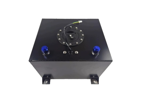Safe fuel tank OGC 30L AN10 aluminium with sensor black
