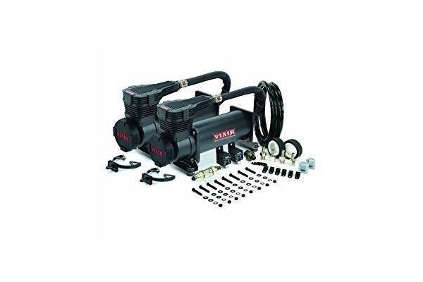 2 VIAIR 485C Black Compressors Gen 2 Dual Pack