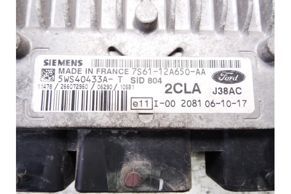 7S6112A650AA CENTRALITA MOTOR UCE FORD FIESTA (CBK)