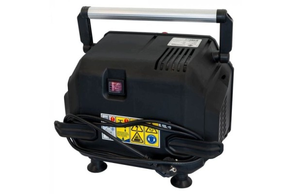 Compresor de aire de pistón 6L, capacidad 126 L/min