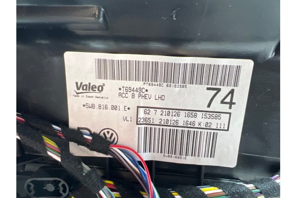 Blower heater fan VW Passat B8 5WB816001E New original Quality of parts according to GVO O original with manufacturer s logo OE