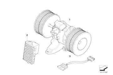 Blower resistor BMW E60 E61 E63 E64 Product weight with unit packaging 0 9 kg