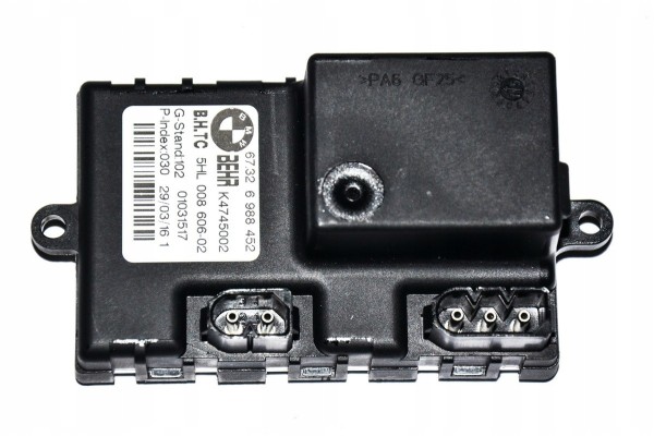 Resistencia del regulador del ventilador BMW OE 67636988452