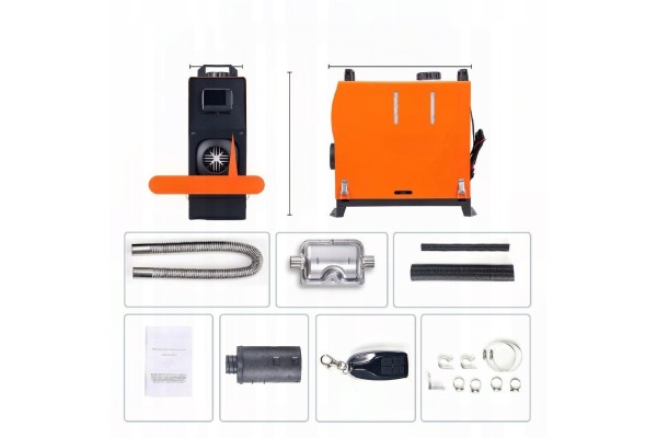 Car heater parking heating diesel 12 V set LCD Premium Catalog number of the part ZCJRQWS12V5KWB628V9
