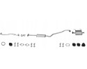 NISSAN DESCRIPTIVE N16 II 1 5 2002 06 SILENCERS MIDDLE SILENCER END TUBE