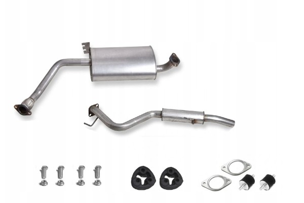 OPEL FRONTERA B 2 2 16V 3d petrol MAX KPL SILENCERS MIDDLE FINAL SILENCER