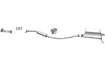 MITSUBISHI GRANDIS 2 4i 121kW 2004 0 00 FINAL SILENCER MIDDLE PIPE