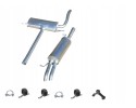 AUDI A6 C5 2 5 TDI 110KW 132KW 1997 2001 CENTER SILENCER FINAL Mufflers
