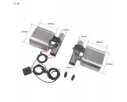 Active through chamber silencer 63mm