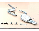 AUDI A4 B6 B7 1 9 2 0 TDI 85 89 93 100 103KW OD2004 CENTER FINAL SILENCER