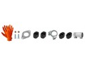 FORD FIESTA 1 6 16V 74kW 2001 11 2005 CENTER END SILENCER Catalog number of the original 1140451 1146860 1356024 C60140500A 1140