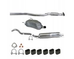 Silencers set Opel Zafira B 1 6 2 2 from 2005