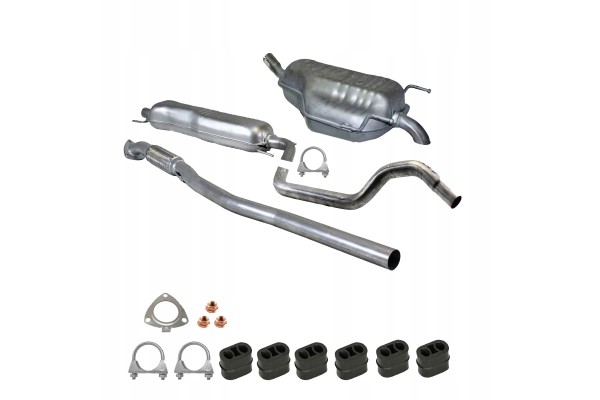 Silencers set Opel Zafira B 1 6 2 2 from 2005 Catalog number of the part ZEST 17 623P 17 287E 17 337E
