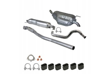 Silencers set Opel Zafira B 1 6 2 2 from 2005 Catalog number of the part ZEST 17 623P 17 287E 17 337E