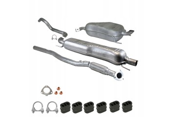 Silencers set Opel Zafira B 1 6 2 2 from 2005 Part manufacturer Ferroz Export