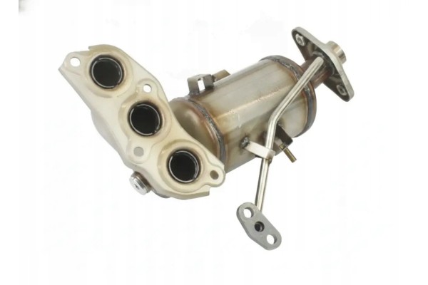 CATALYTIC CONVERTER WITH EXHAUST MANIFOLD 27 6240