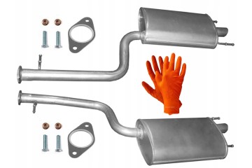LEXUS LS600H 5 0 FROM 2007 FINAL SILENCER LEFT RIGHT 1743038570 1744038020