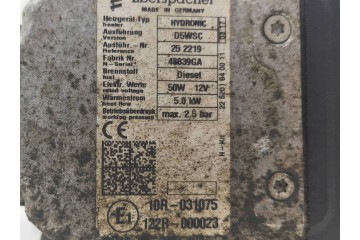 Calefactor de estacionamiento KIA Sorento 2011 (Webasto) 122R000023