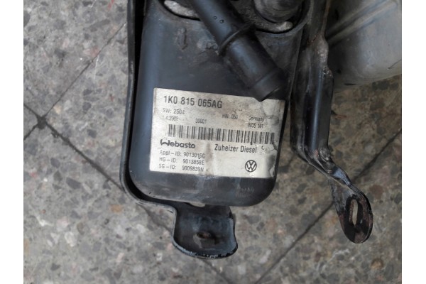 1k0815065a engine heater webasto vw tiguan Catalog number of the original 1k0815065a