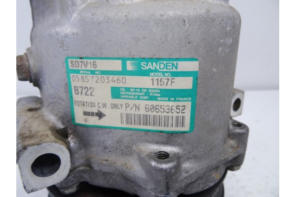  COMPRESOR AIRE ACONDICIONADO ALFA ROMEO 147 (190) 1.9 JTD Impression 2004 209195 ALFA ROMEO - 2