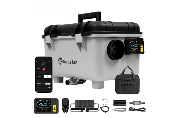 PARKING HEATER 8KW 12 24V 230V WEBASTO WITH VENTILATION AND START STOP BT