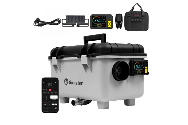PARKING HEATER 8KW 12 24V 230V WEBASTO WITH VENTILATION AND START STOP BT Part manufacturer Sunster