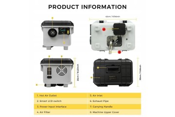 PARKING HEATER 8KW 12 24V 230V WEBASTO WITH VENTILATION AND START STOP BT Car type 4x4 SUV buses trucks cargo vans RVs passenger