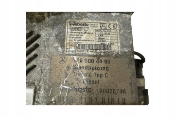 Parking heater Webasto Mercedes Benz S W220 2205004498 Catalog number of the original 9002874A