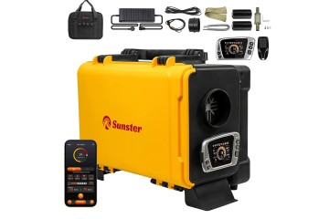 OIL HEATER 8KW 230V 12V WEBASTO WITH VENTILATION AND START STOP BT LCD Catalog number of the part Sunster HTB1 B