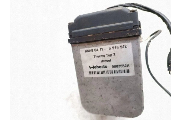 Webasto BMW X5 E53 64126918942 3 0L diesel 160kW 2005 Catalog number of the part 64126918942