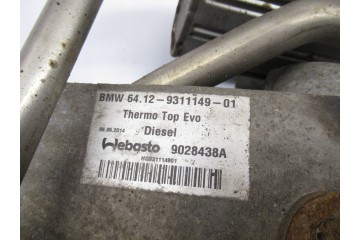 BMW F10 F11 WEBASTO PARKING HEATER 9311149 Car type passenger cars