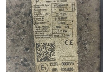 Calefactor auxiliar Webasto para Hyundai i40 2012 (Calefactor estacion