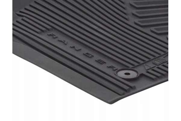 Front and rear rubber mats Ford Ranger 2022 FORD OE Part manufacturer Ford OE
