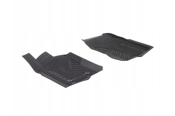 Alfombrillas de goma delanteras y traseras Ford Ranger 2022