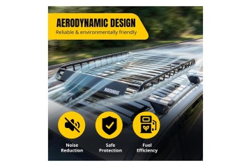 Roof rack steel basket 116 8 x 91 4 x 11 5 cm Catalog number of the part B073G49NPV