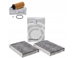 OE BMW SET OIL FILTER CABIN FILTER BMW 5 G30 G31 B46 B47 B48