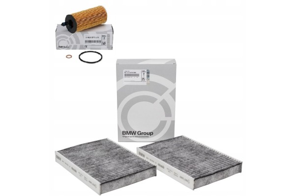 OE BMW SET OIL FILTER CABIN FILTER BMW 5 G30 G31 B46 B47 B48