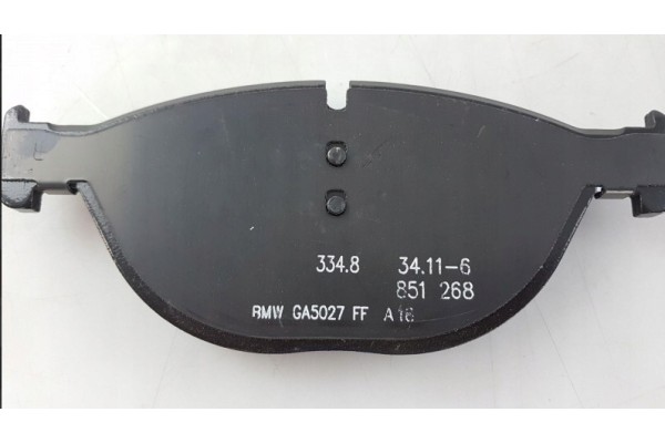 Brake pads complete ceramic front BMW 5 F 10 11 GRAN TURISMO 07 6 Part manufacturer BMW OE