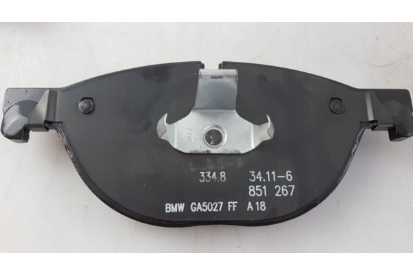 Brake pads complete ceramic front BMW 5 F 10 11 GRAN TURISMO 07 6 Catalog number of the part 34116851269