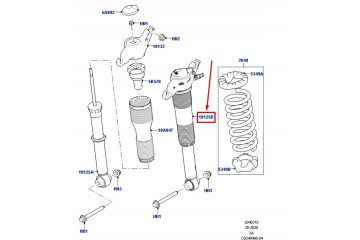 Magnetic Shock Absorber Right Rear BWI OEM Land Rover Discovery Sport L550 Part manufacturer Land Rover OE