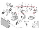 Plastic cable for cooling system OE BMW 11 53 7 802 632 Part manufacturer no brand