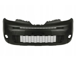 Front bumper with halogen mount with reinforcement black KANGOO
