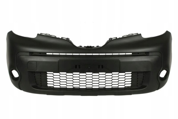 Front bumper with halogen mount with reinforcement black KANGOO