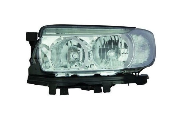 Subaru Forester 06 09 Headlight Right Europe Type of low beam headlights traditional halogen