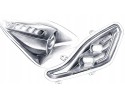 Subaru Forester 06 09 Headlight Right Europe Additional information adjustment motors included