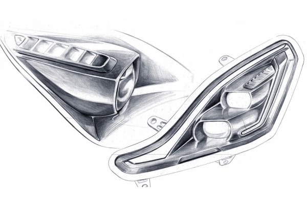 Subaru Forester 06 09 Headlight Right Europe Additional information adjustment motors included