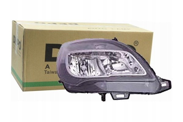Opel Meriva 2014 Headlight Lamp Right Depo Additional information adjustment motors included