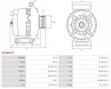 New VOLVO XC60 3 2 AWD Alternator VOLVO S80 3 0 T6 AWD VOLVO XC70 3 0 T6 Catalog number of the original FORD 6G9N10300LA FORD 6G